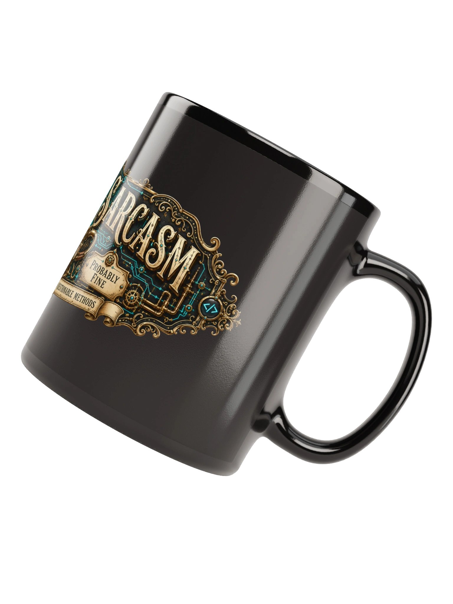 Syntax & Sarcasm Caffeine Patch Coffee Mug product image (12)