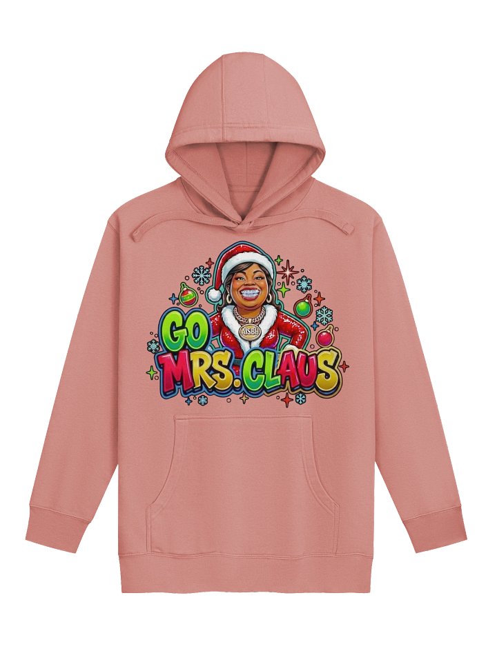 Go Mrs. Claus Festive Christmas Hoodie product image (17)