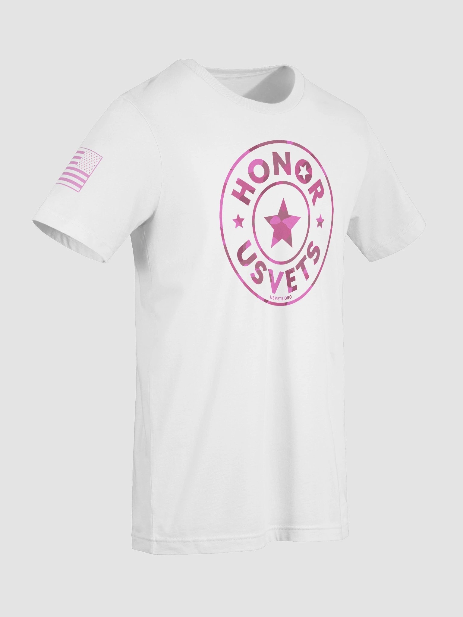 HONORUSVETS - PINK STAR TEE product image (9)