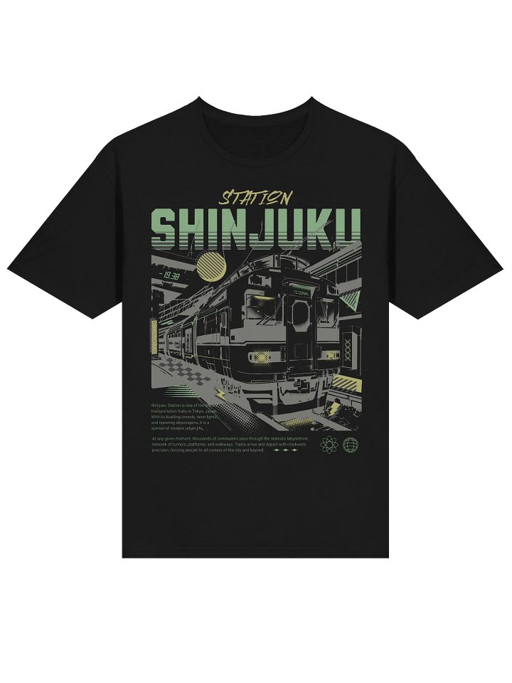 Shinjuku Station Tokyo T-Shirt - Gildan Softstyle product image (2)