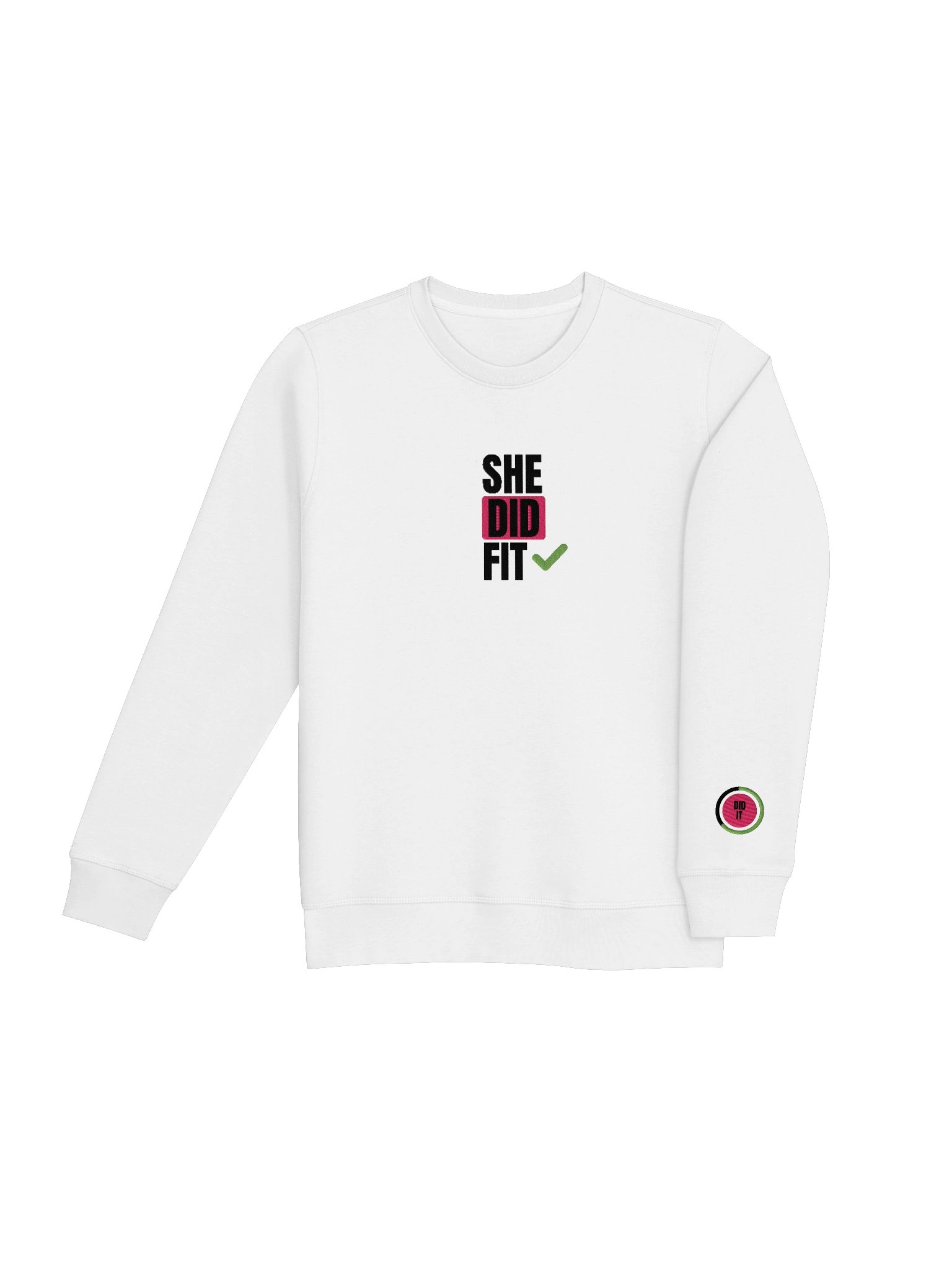 The 1% Better Crew (Premium Stitch White) product image (3)