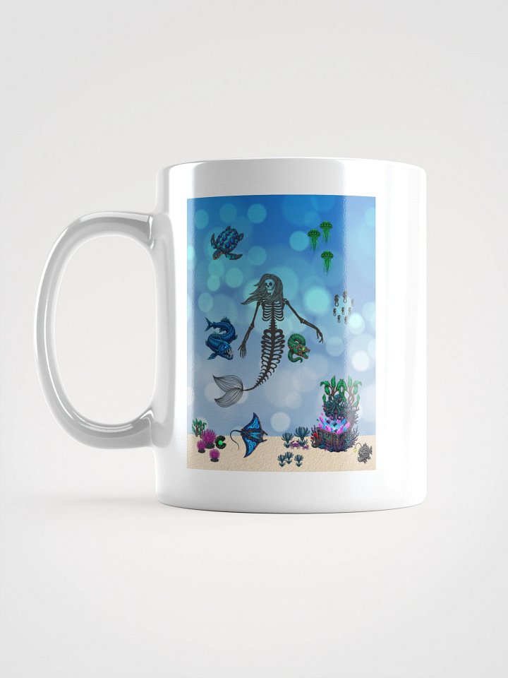 Stormie’s Gothic Mermaid Skeleton Sea Life Coffee Cup product image (1)