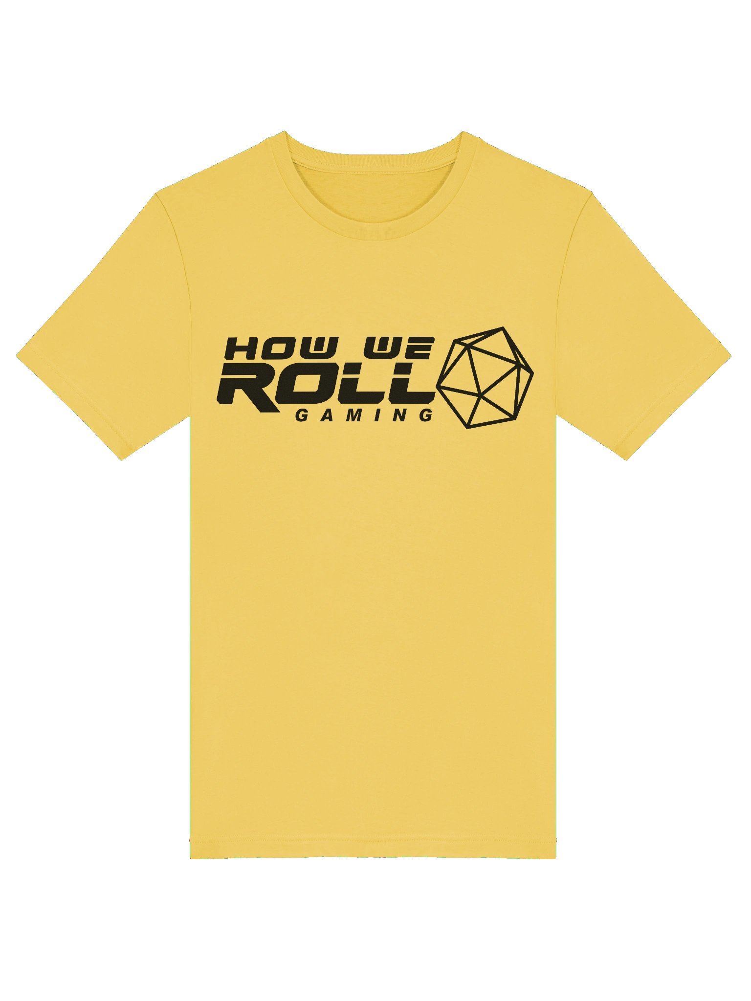 How We Roll Gaming Big Yellow Shirt product image (5)