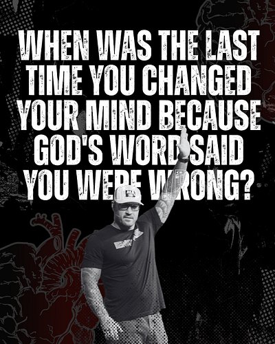 That question can make you uncomfortable.

Good.

Because following Christ means accepting that sometimes we are the ones who...