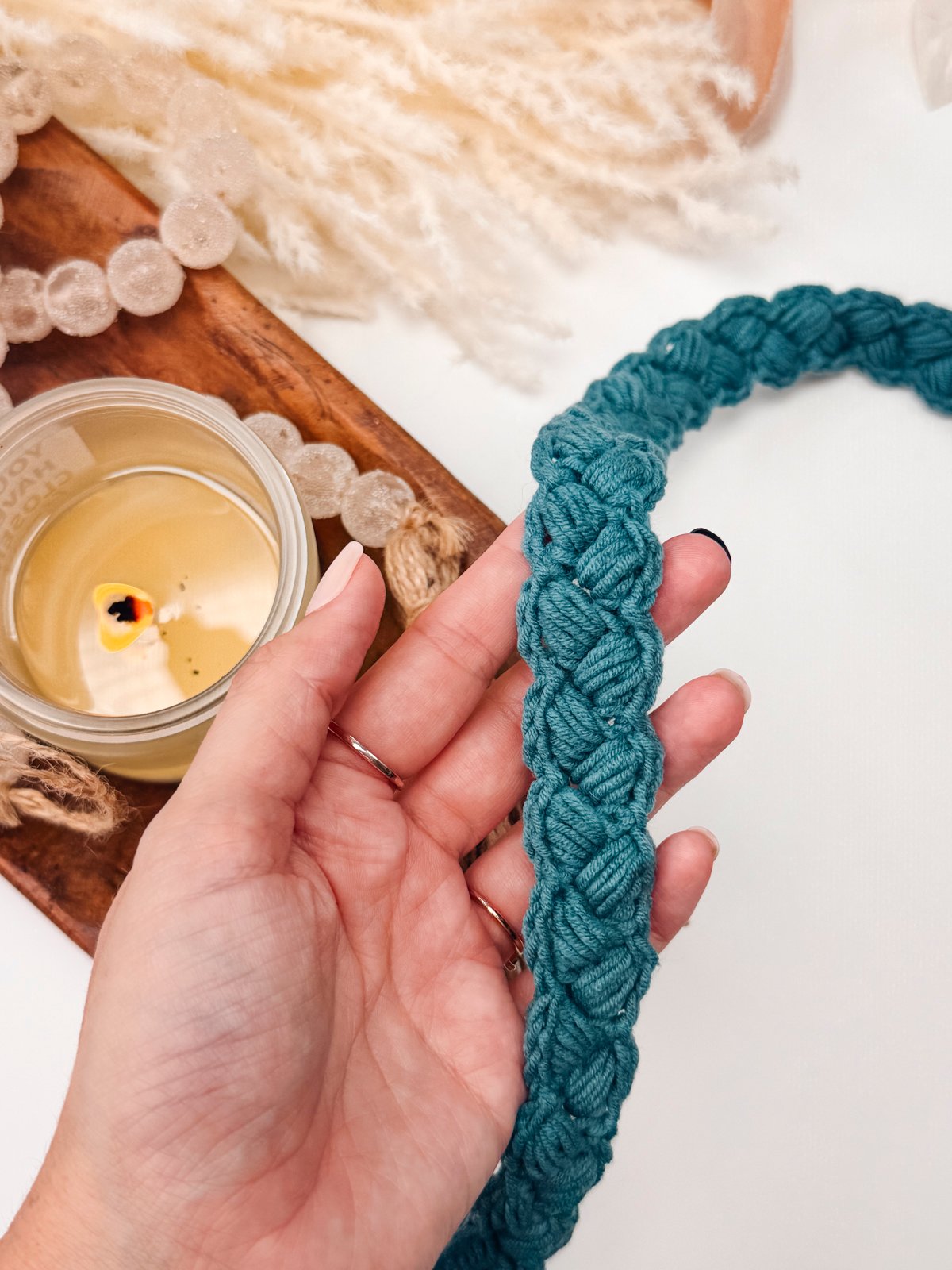 Wheat Stitch Crochet Bag Pattern (2 Sizes) product image (9)