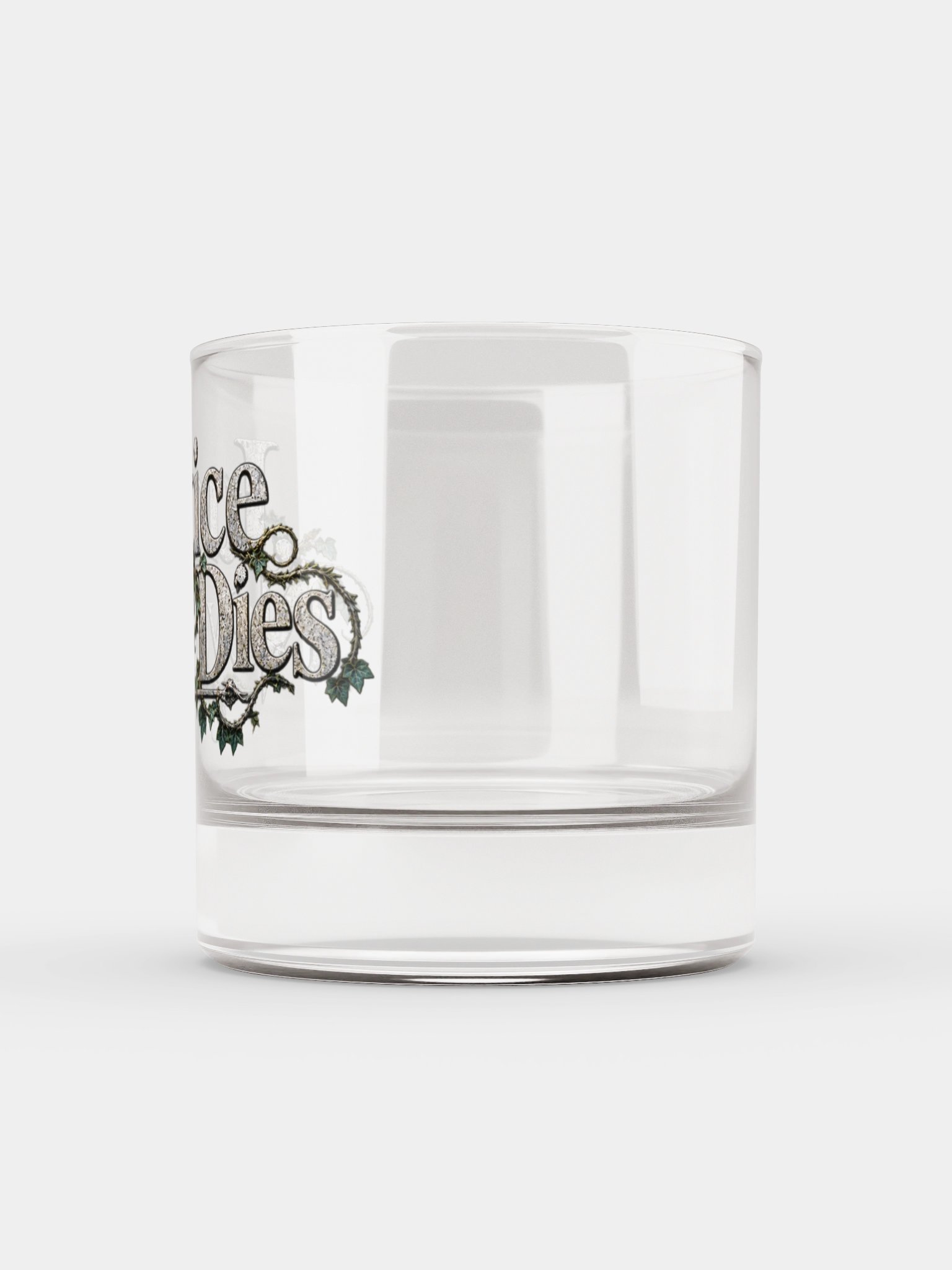 Justice Never Dies TCF Halloween Edition Rocks Glass product image (5)