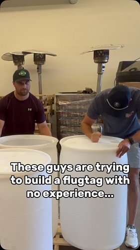 Week 2 of building the flugtag to send @bossman_10k flying. Launch day is Sept 26th!