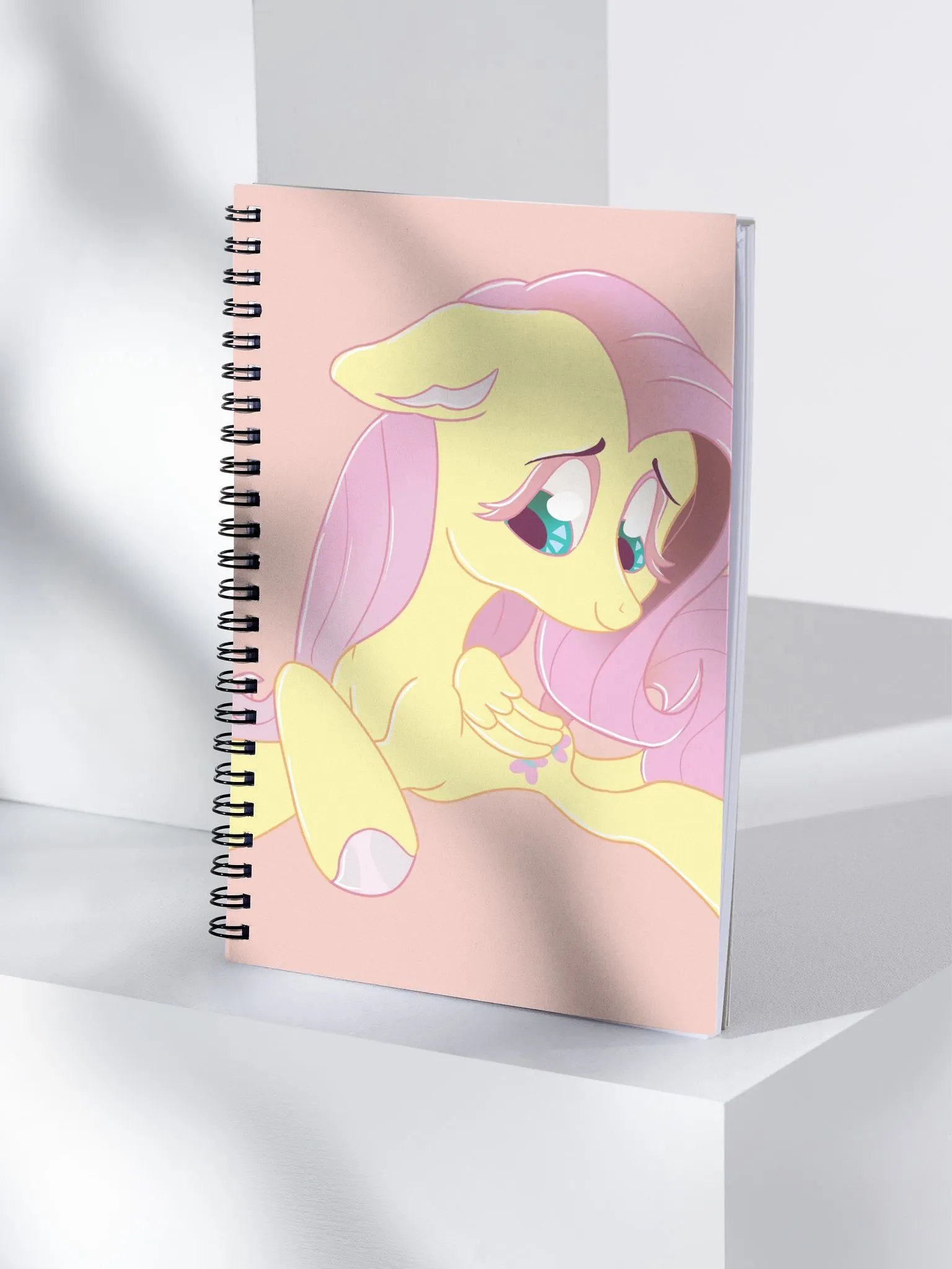 Fluttershy Spiral Notebook product image (4)