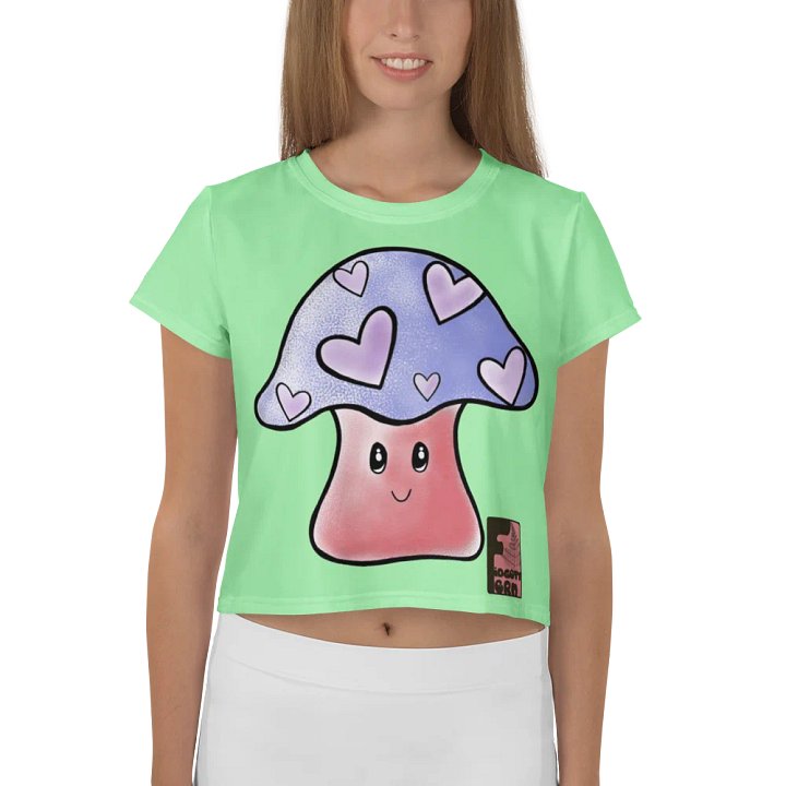 "Mushroom Love" Crop Top product image (1)