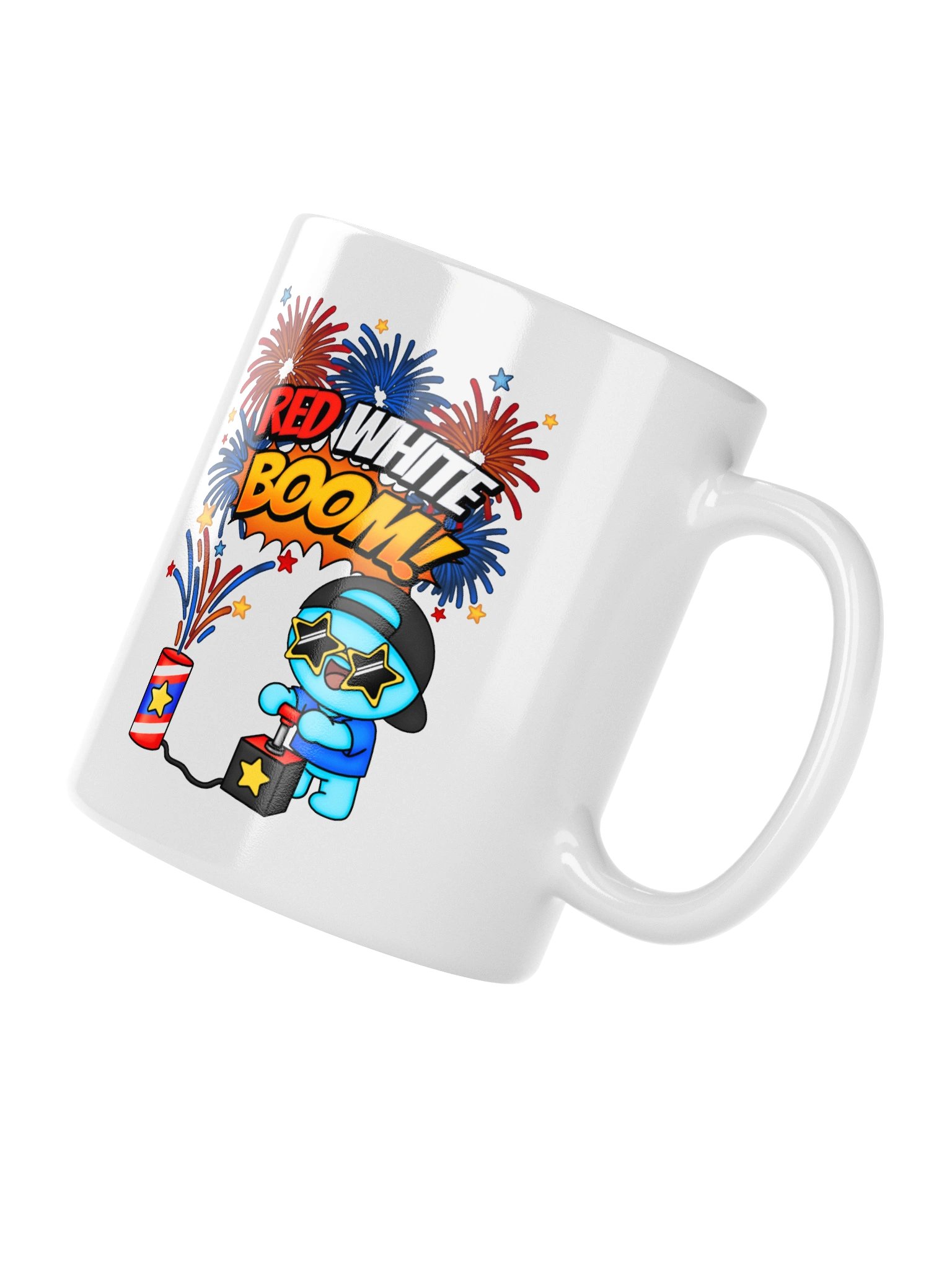 Red White Boom Mug product image (8)
