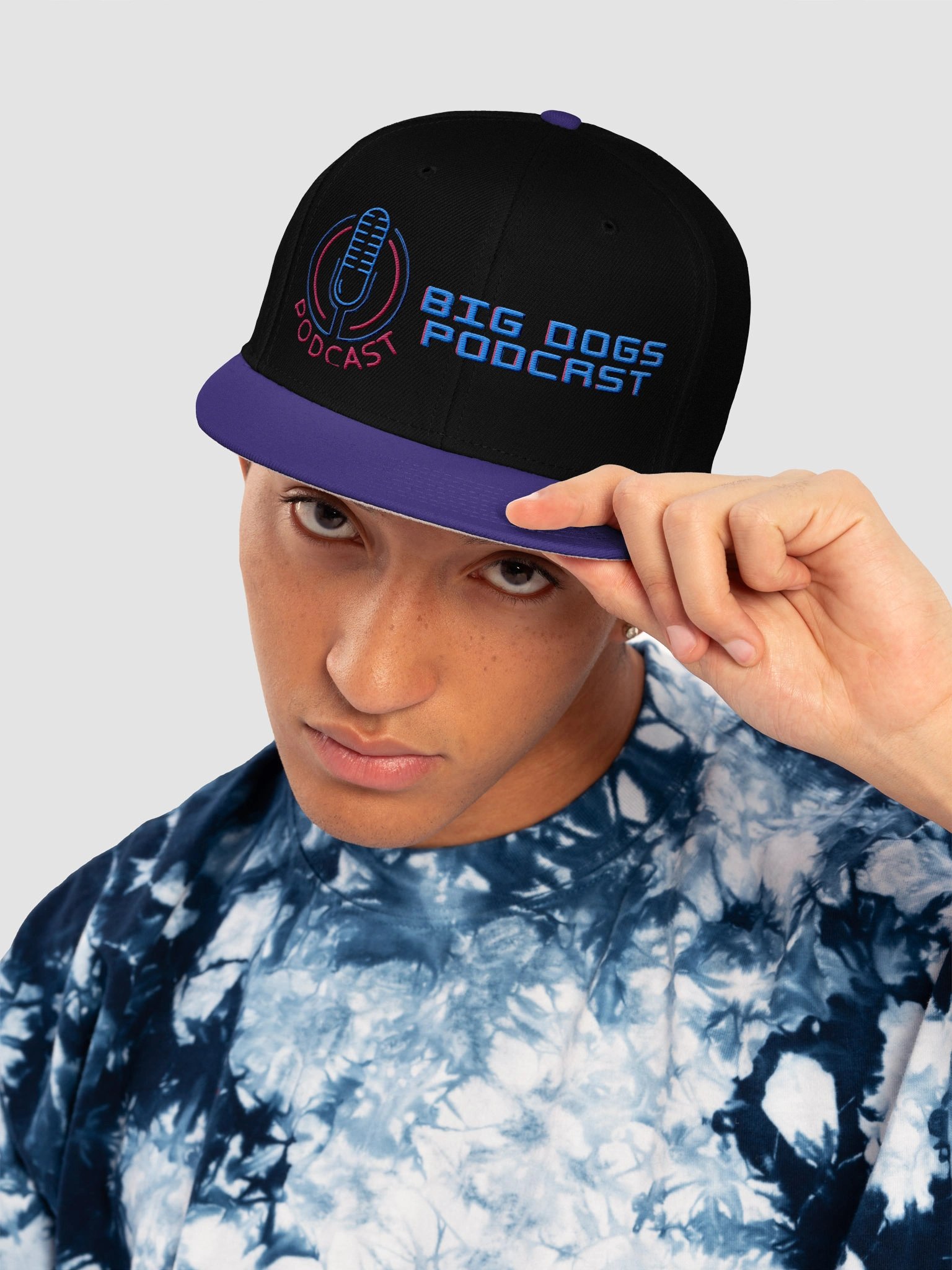 Big Dogs Podcast #MORECREEPIN Official Flat Brim product image (5)