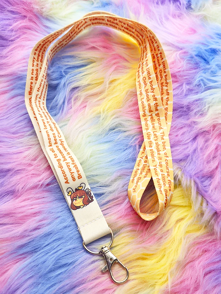 According to the Laws of Aviation | Lanyard product image (1)