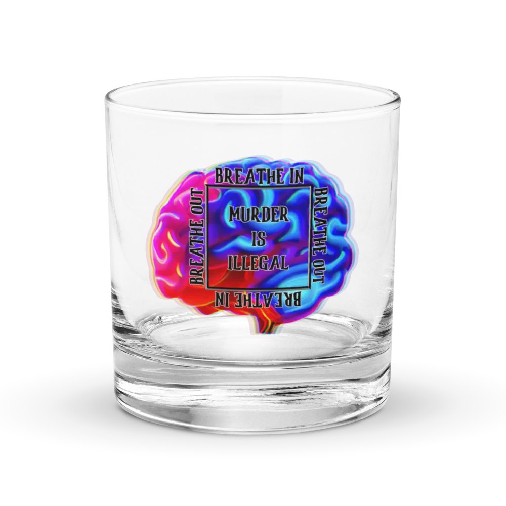 Mindful Reflections Rocks Glass product image (1)