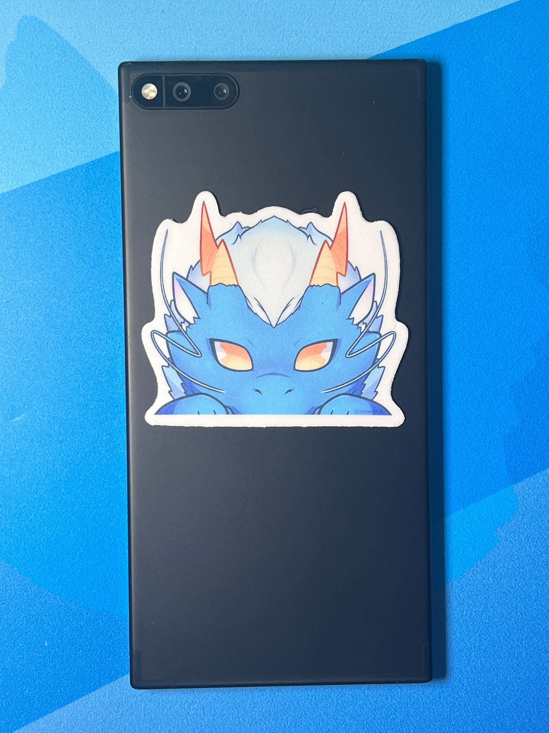 Four Symbols - Azure Dragon - Baby Peeker Sticker product image (2)