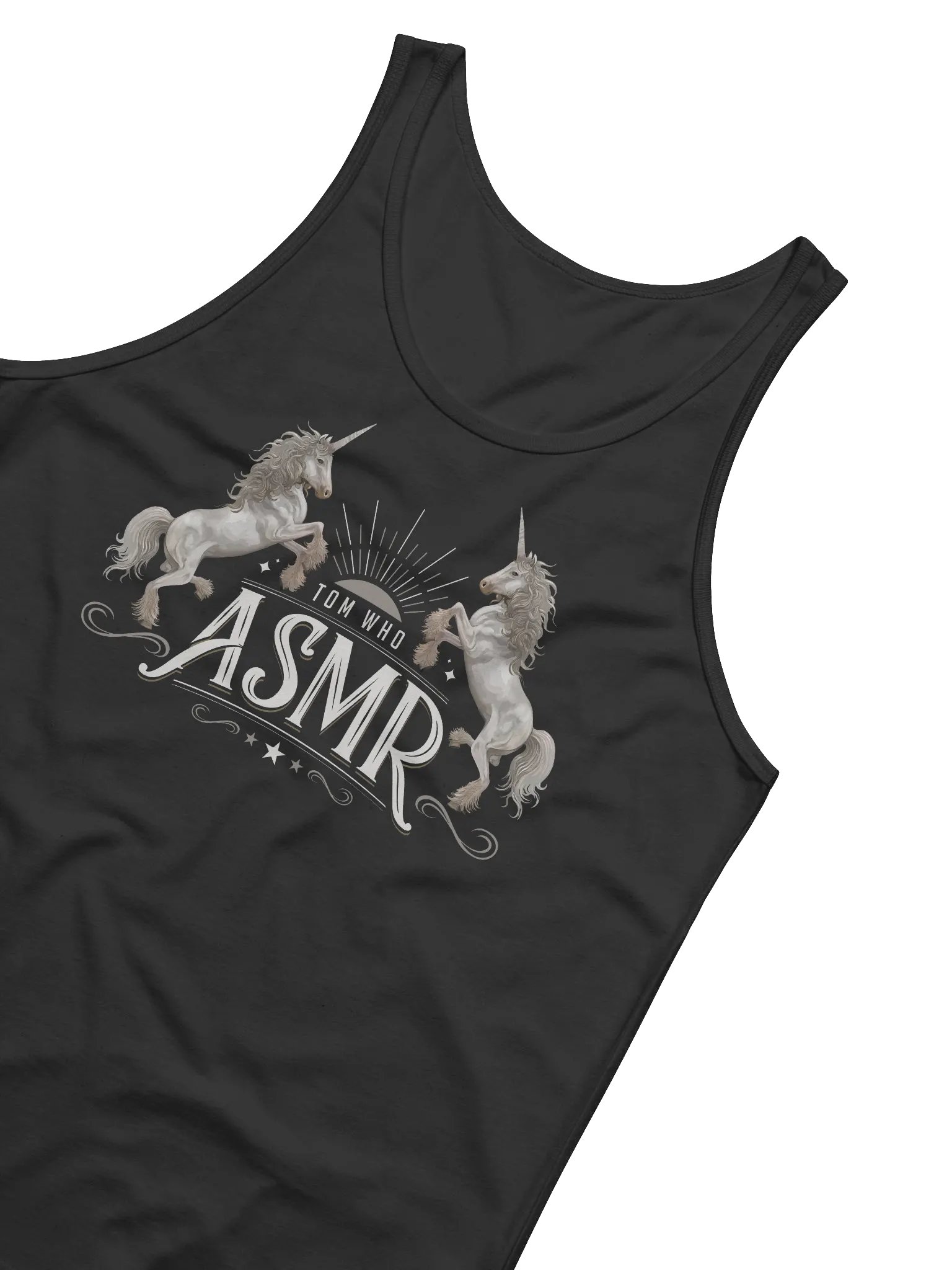 ASMR Unicorns / Dark Tank Top product image (3)