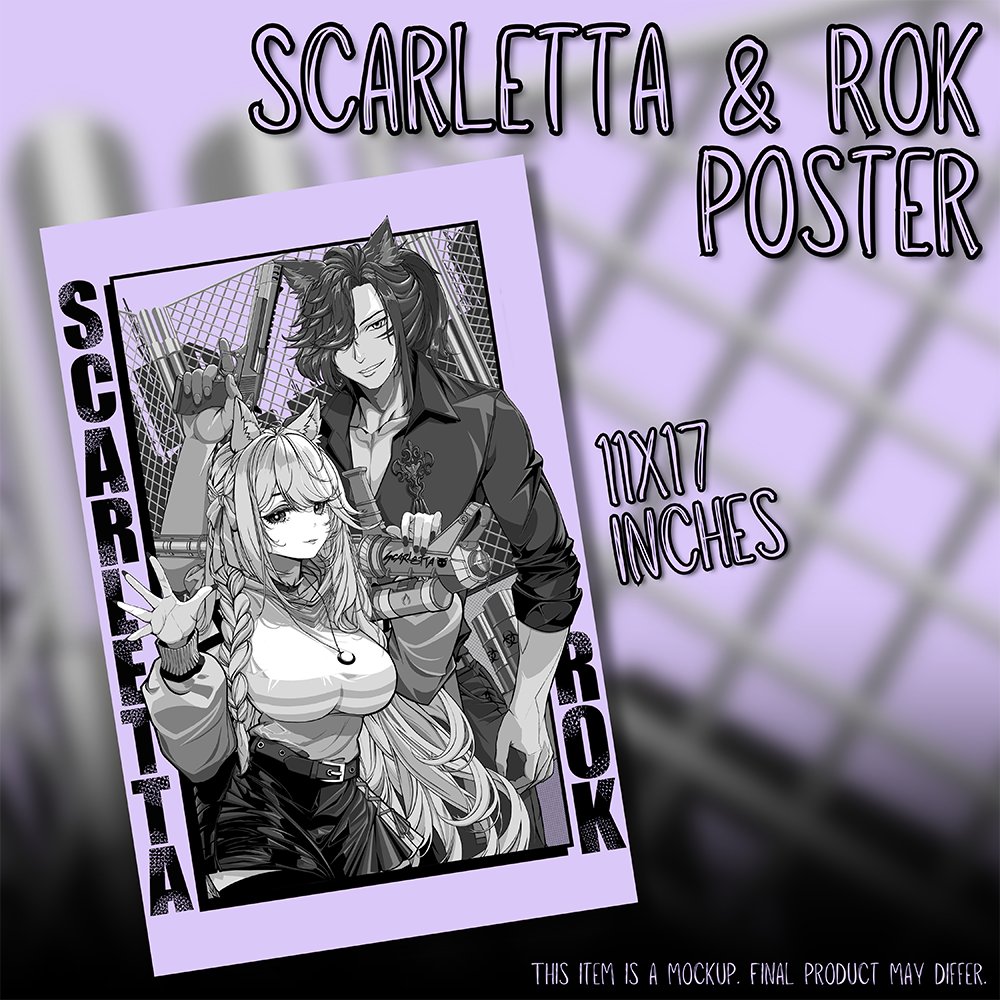Scarletta & Rok Poster product image (1)