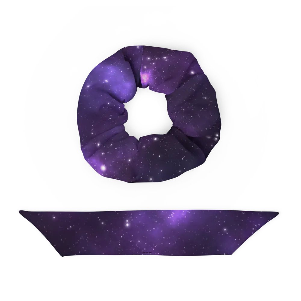 Galaxy scrunchie product image (4)