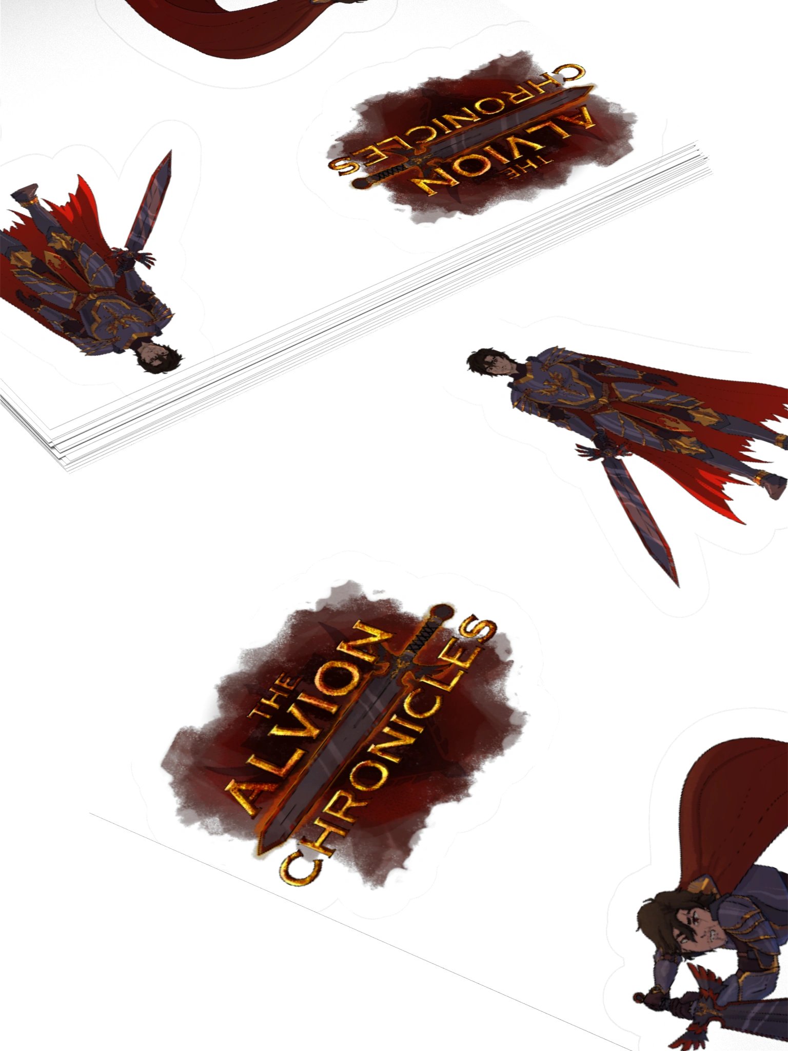 Sir Red Sticker Sheet product image (12)