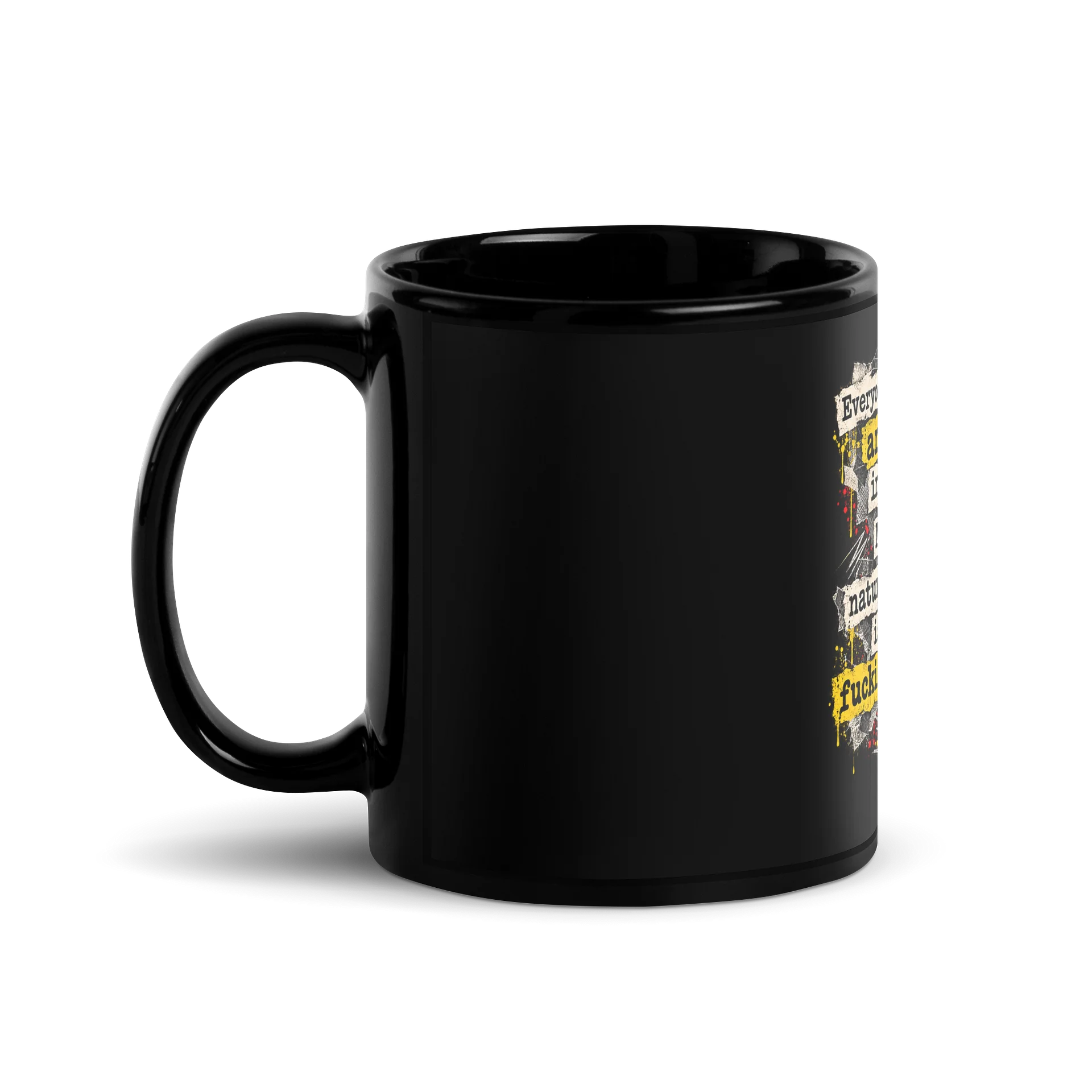 Walt Natural Stupidity quote Mug product image (2)