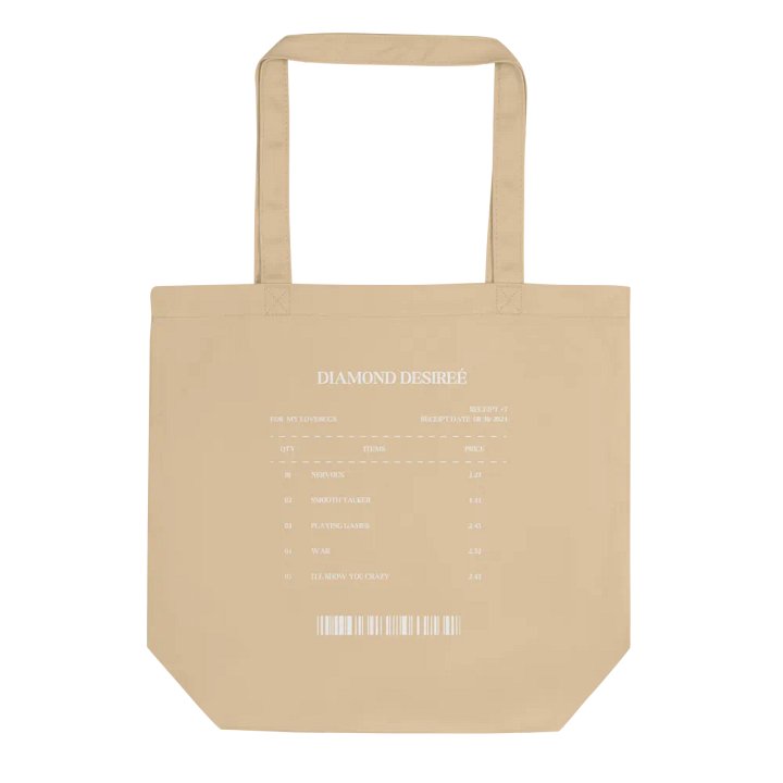 SONG LIST TOTE product image (1)