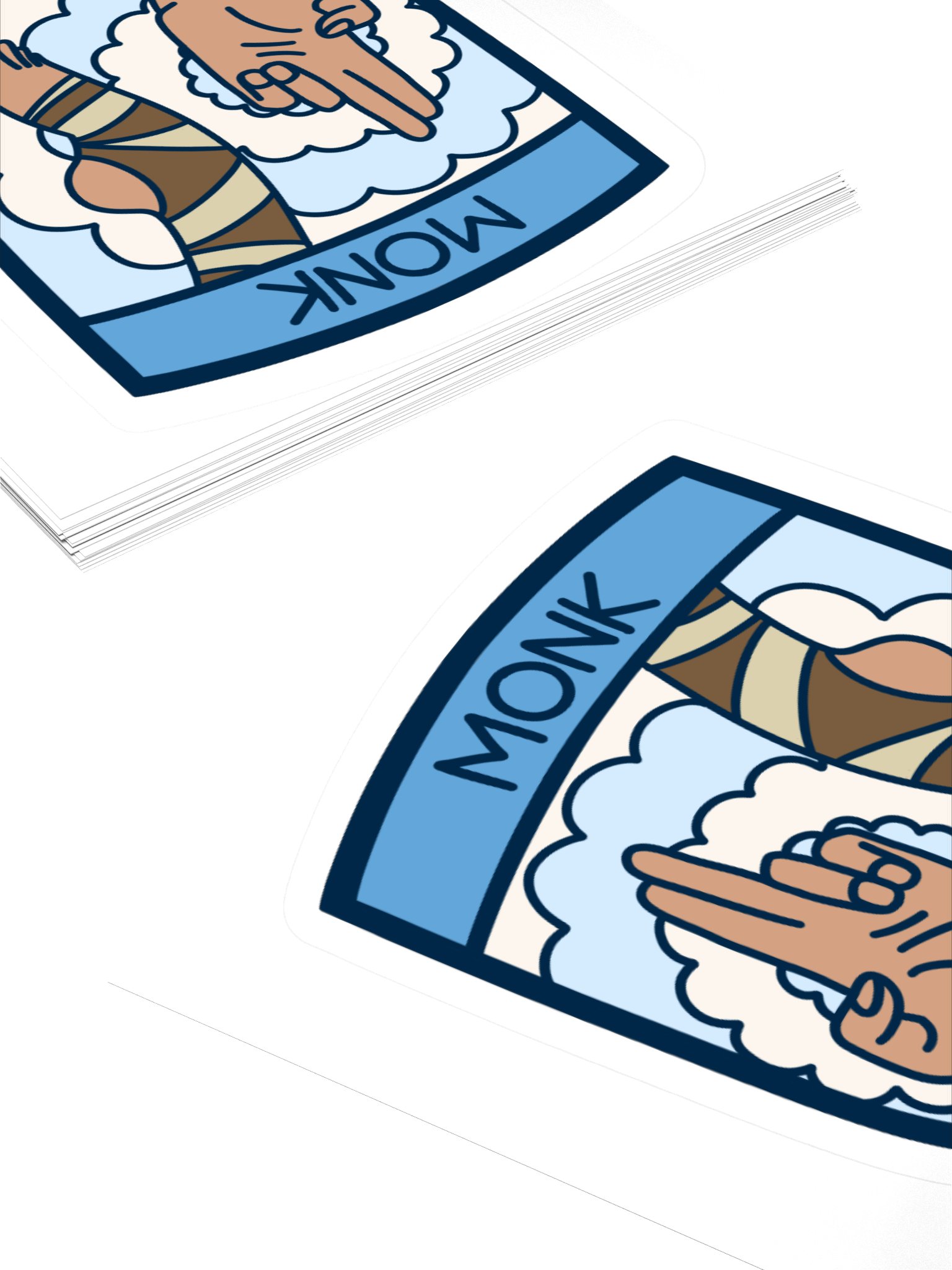 Monk Emblem Sticker product image (10)