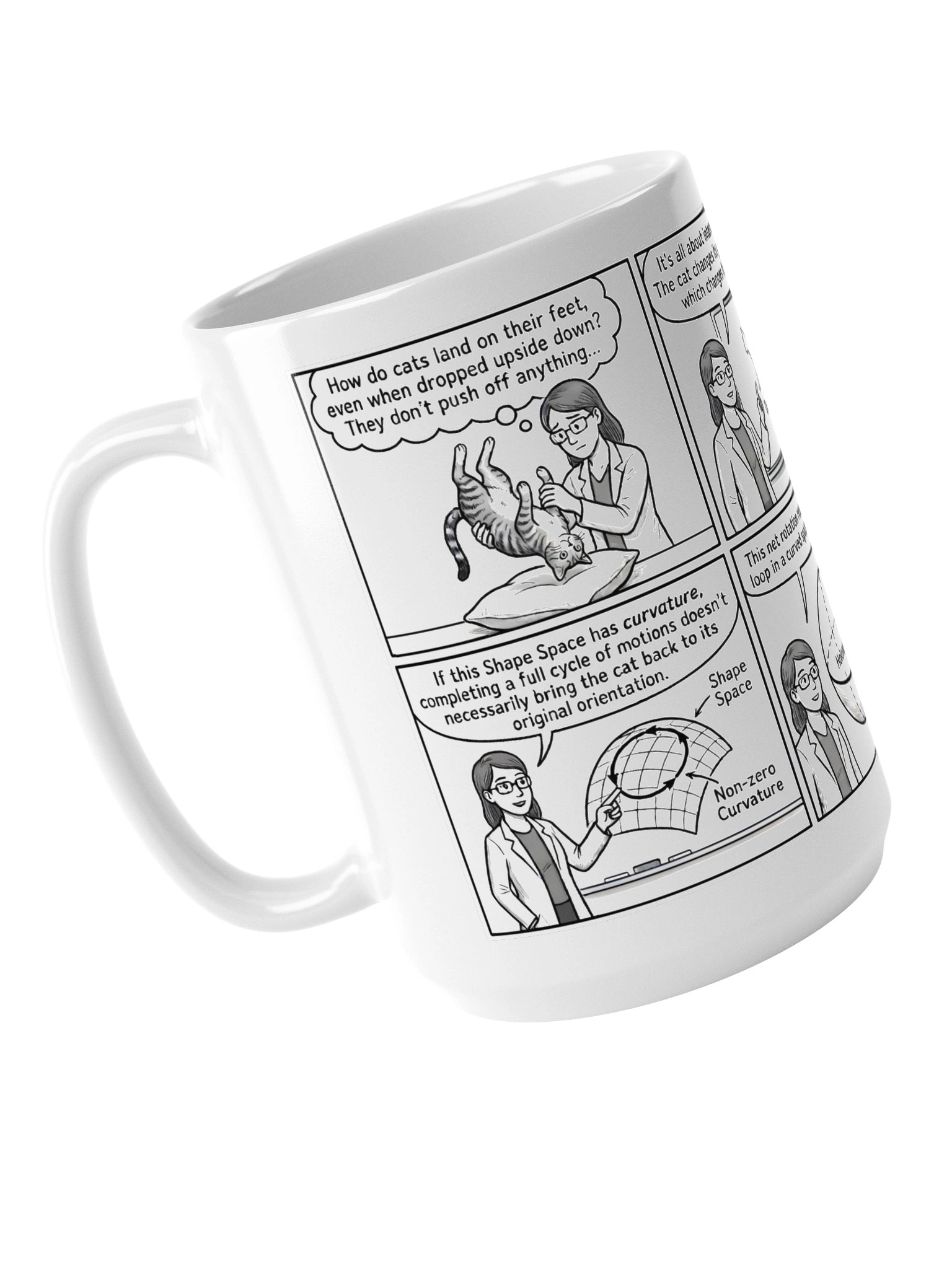 Meow! Math Cat-Righting Comic Mug product image (5)