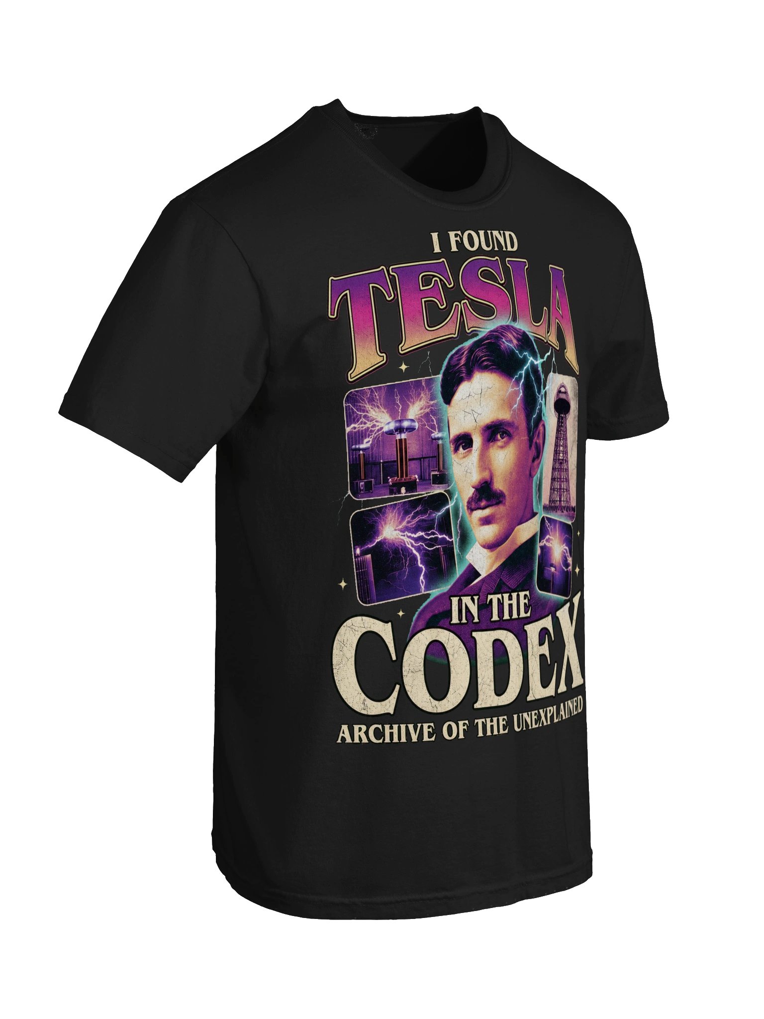 I Found Tesla in the Codex Tee product image (6)