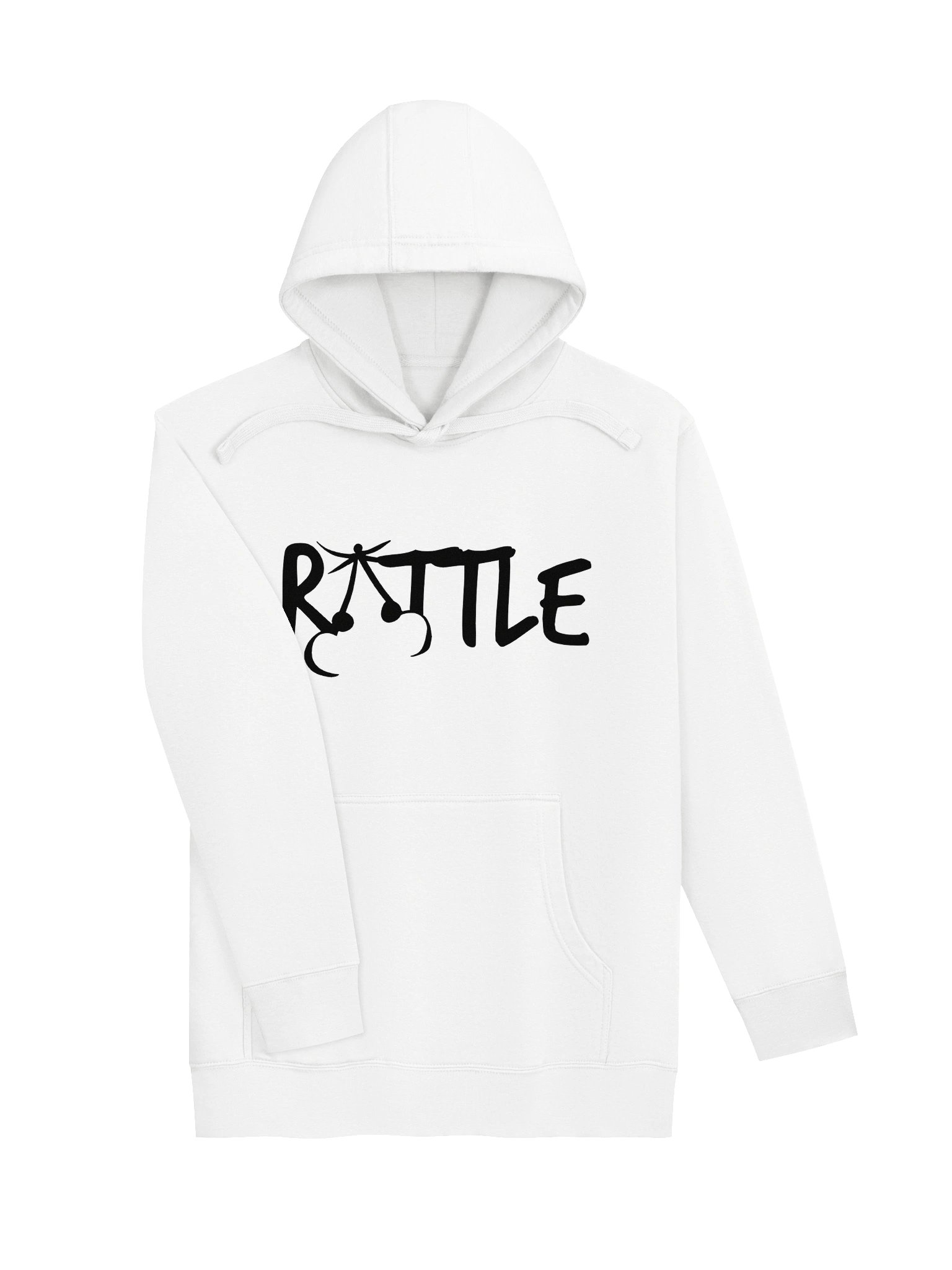 Rattle White Hoodie product image (3)