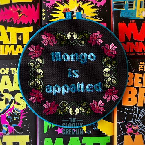New Achievement: April's Patreon Cross Stitch Pattern!
I'm deep into Dungeon Crawler Carl again, trying to catch up for Book ...