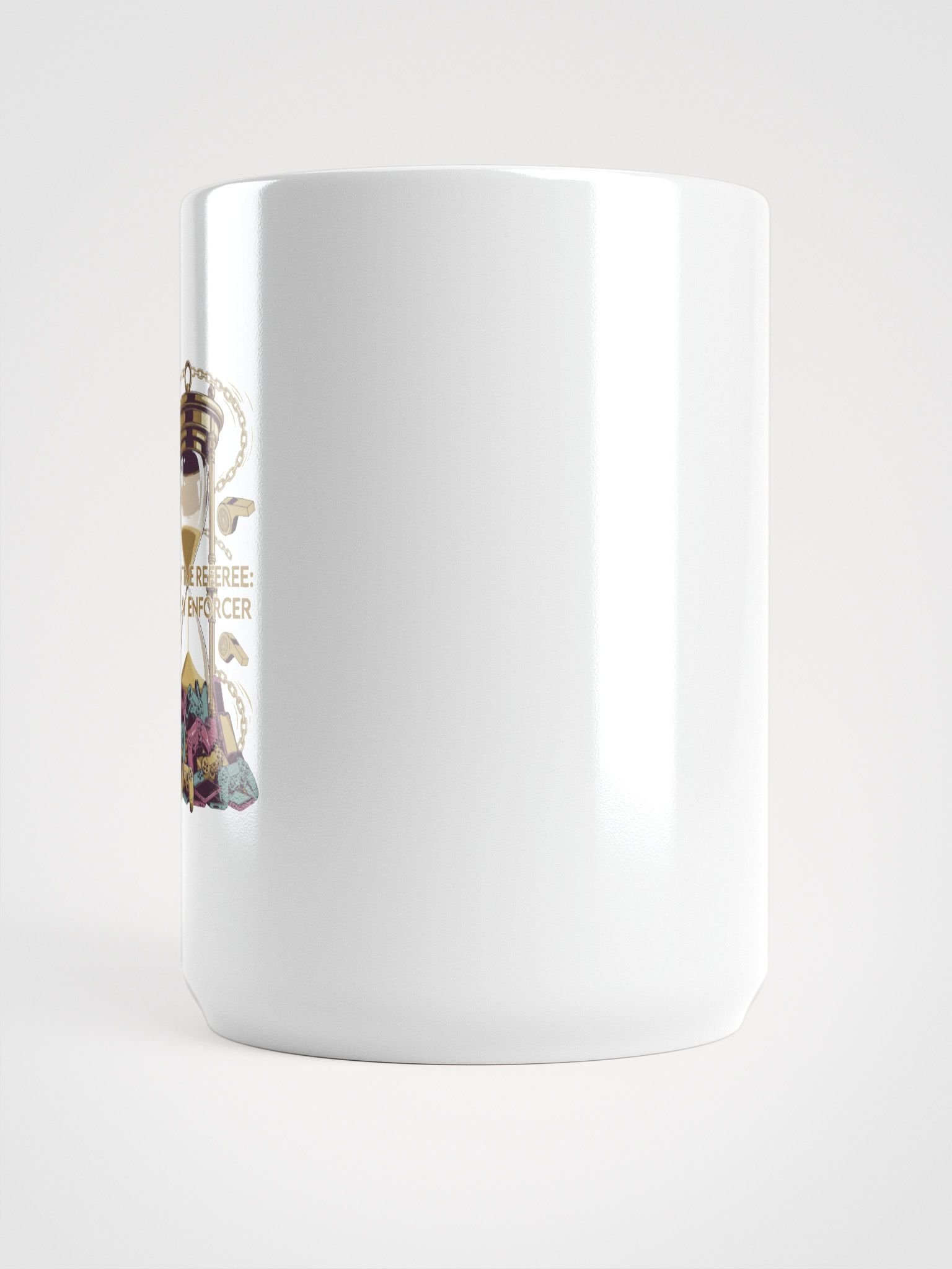 Screen Time Referee Mug, Fair Play Enforcer Cup, Funny Mom Gift product image (6)