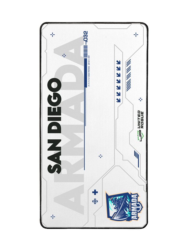 San Diego Armada White Desk Mat product image (2)