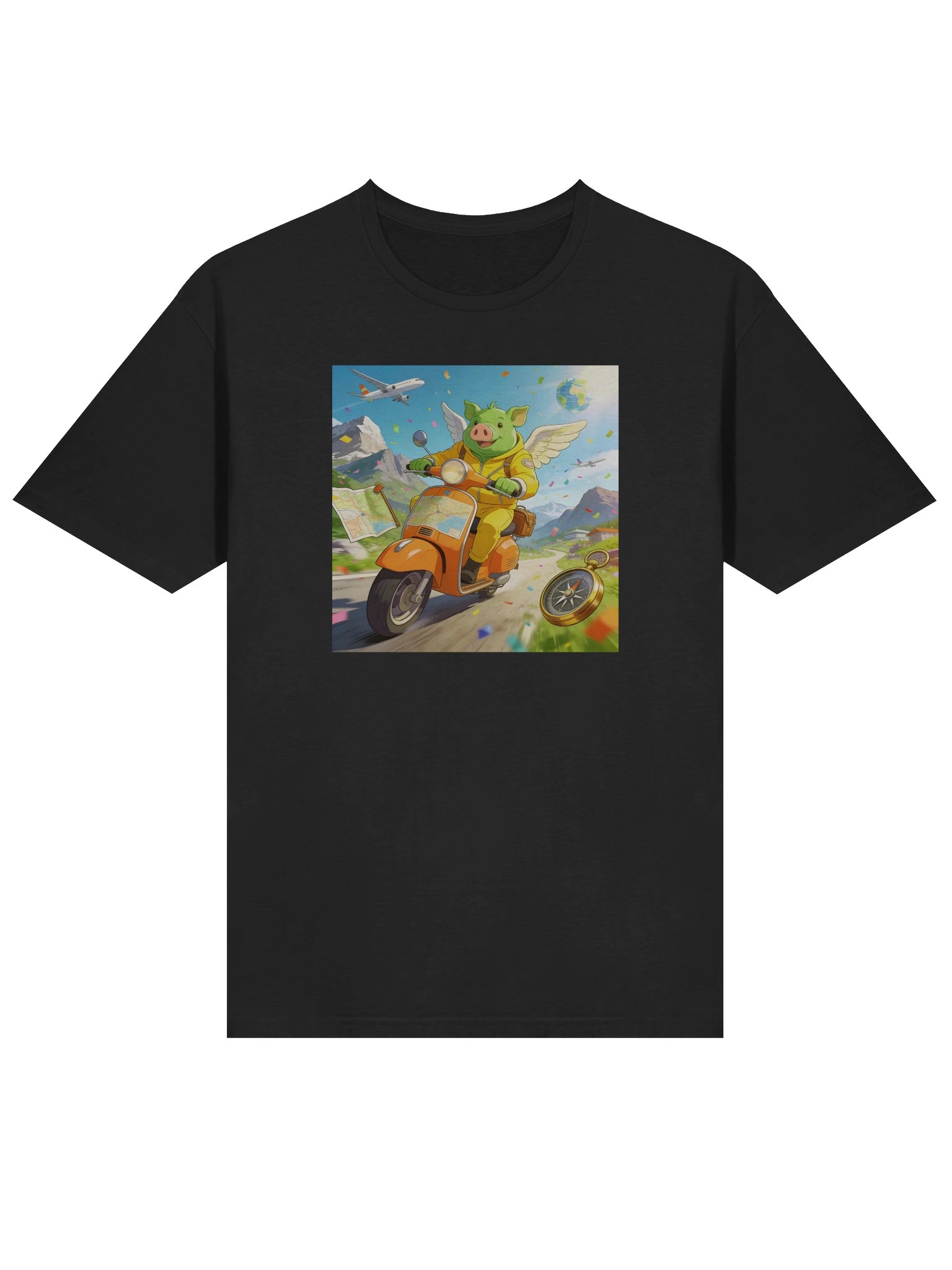 Piggy Explorer Map Tee product image (21)
