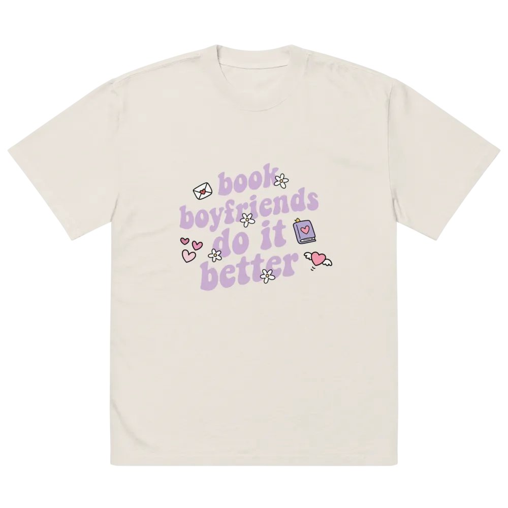 Book Boyfriend Faded T-Shirt product image (2)