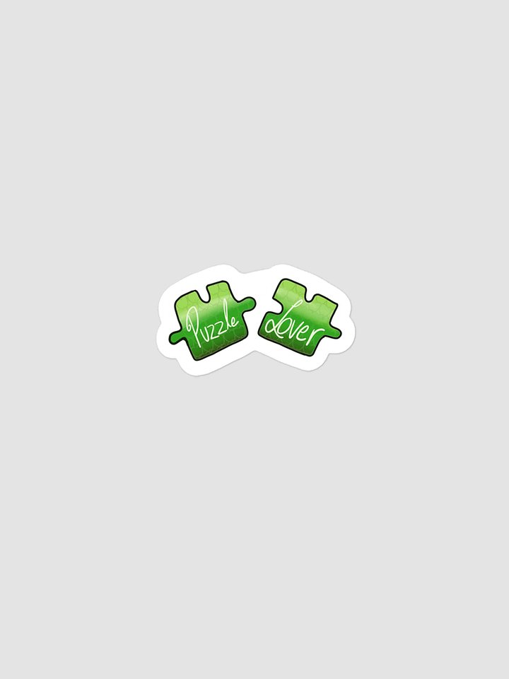 Puzzle Lover Sticker product image (1)