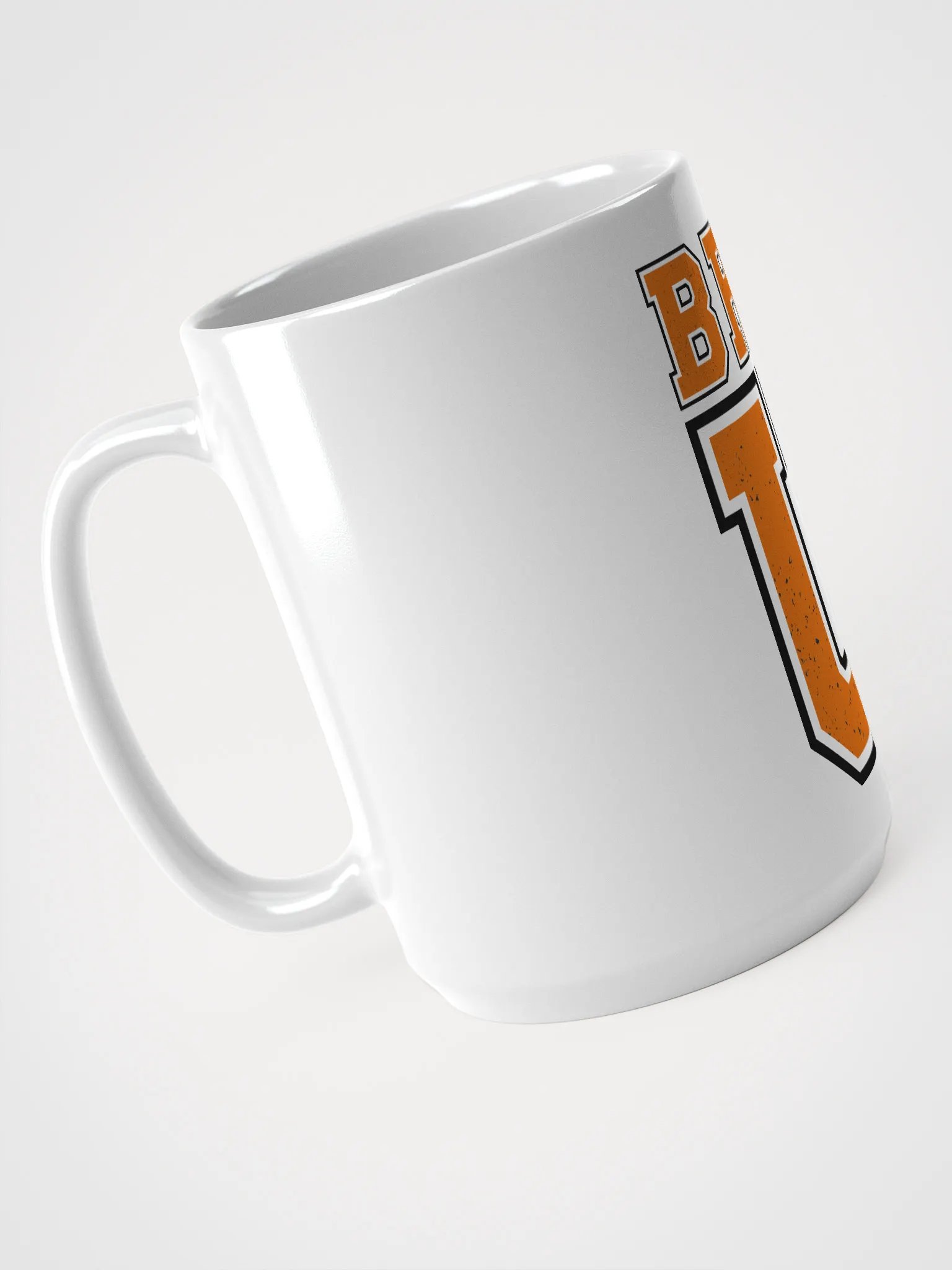 BRO-U White Glossy Mug product image (3)