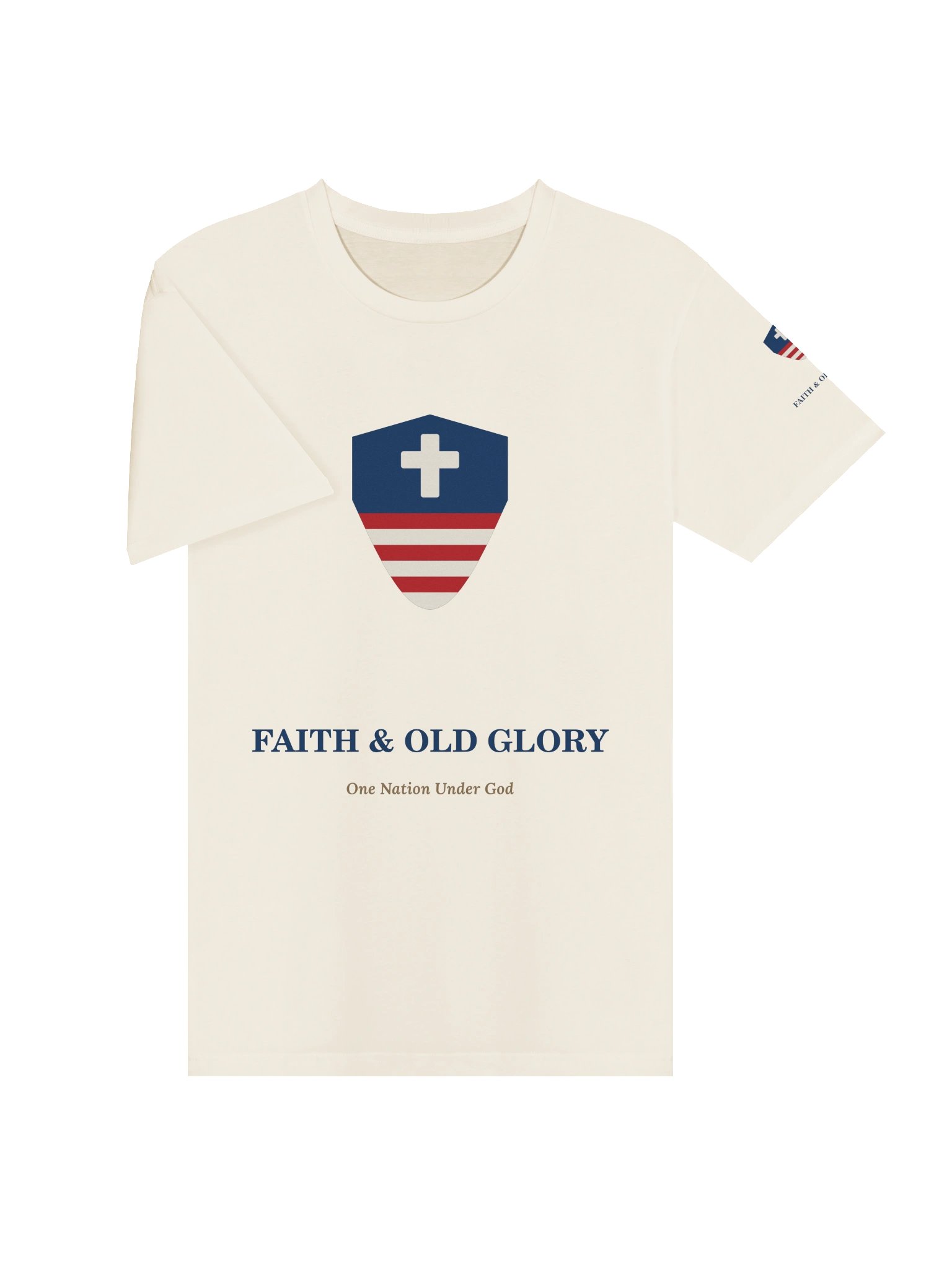 Faith & Old Glory Crest Tee product image (3)