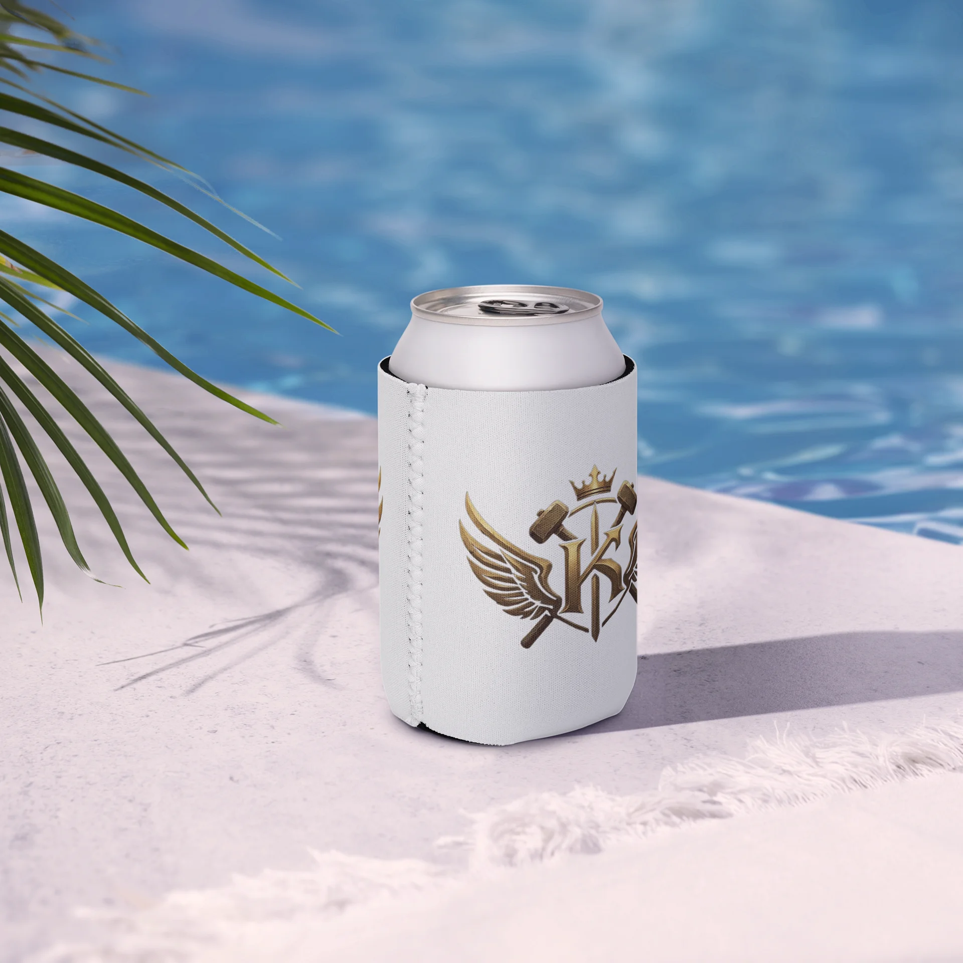 Winged Crest King Can Cooler product image (7)