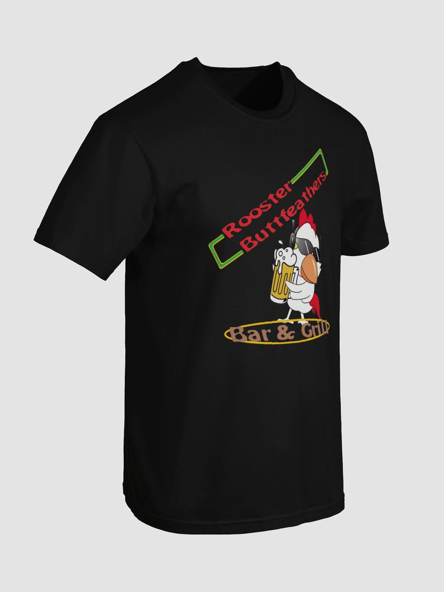 Rooster T-shirt product image (3)