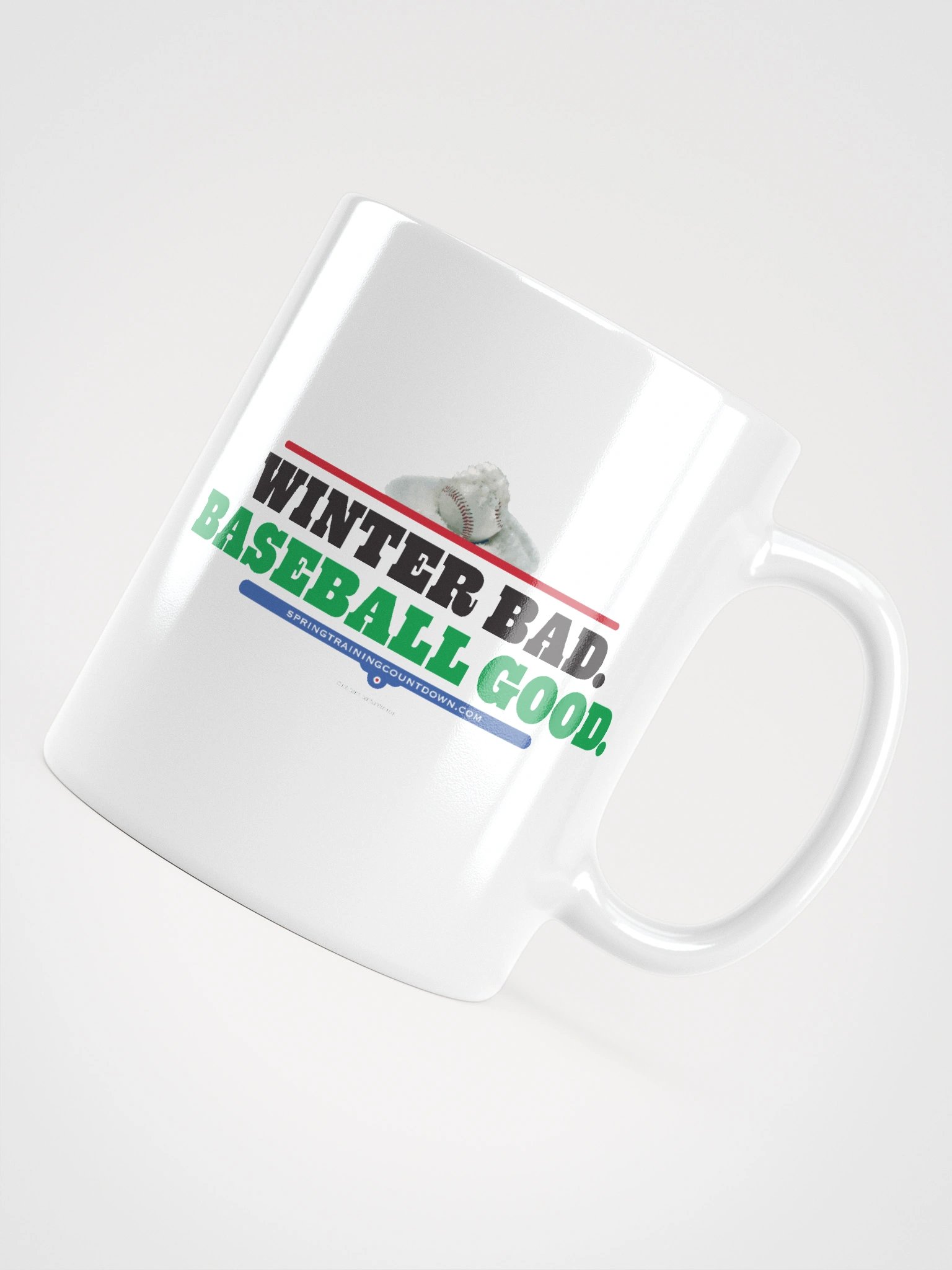 Winter Bad Baseball Good Mug product image (5)