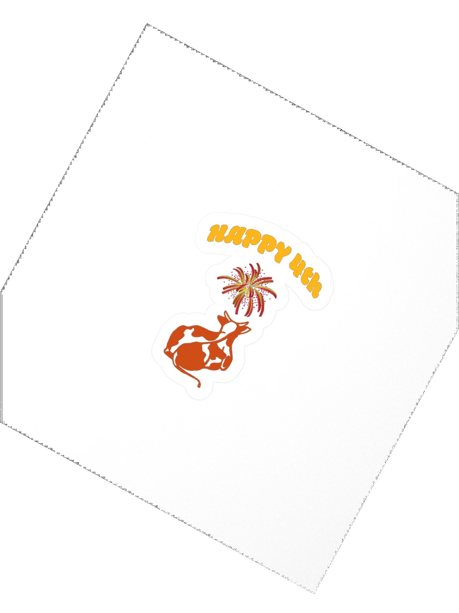Happy 4th - Sticker product image (2)