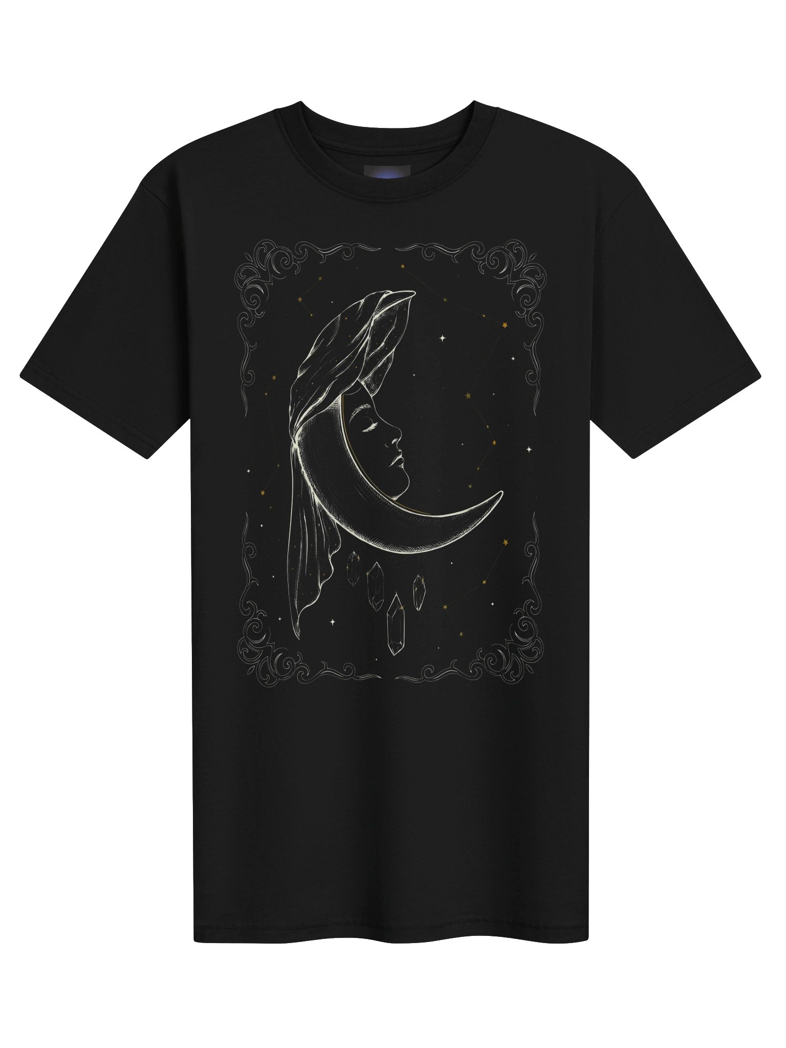 The Veiled Muse // Celestial Nocturne Heavyweight Tee product image (3)
