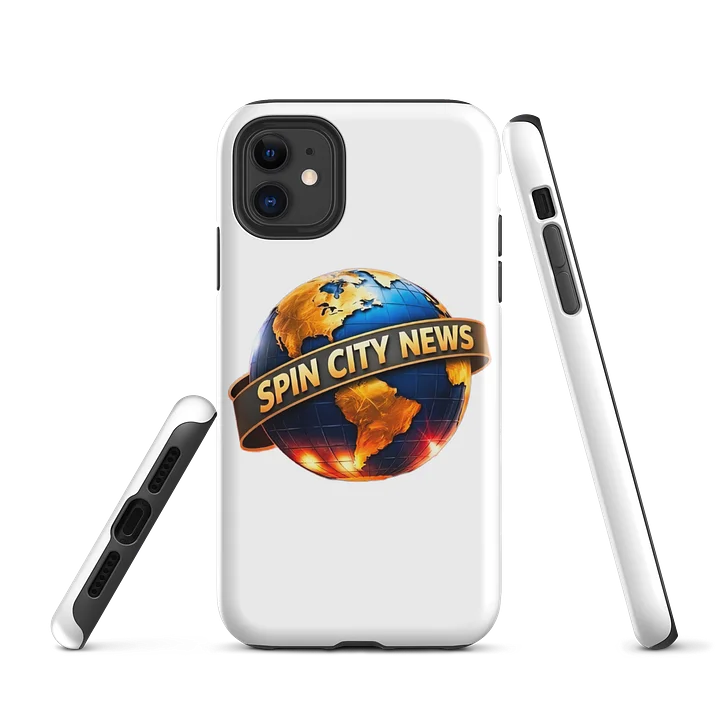 Spin City News Globe iPhone Tough Case product image (1)