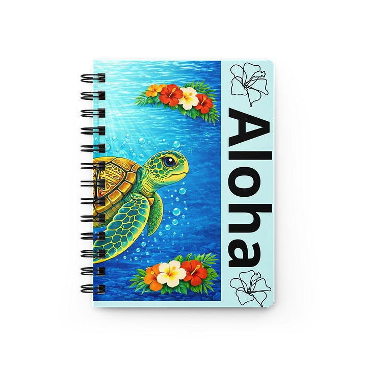 Aloha Turtle Spiral Bound Journal product image (1)