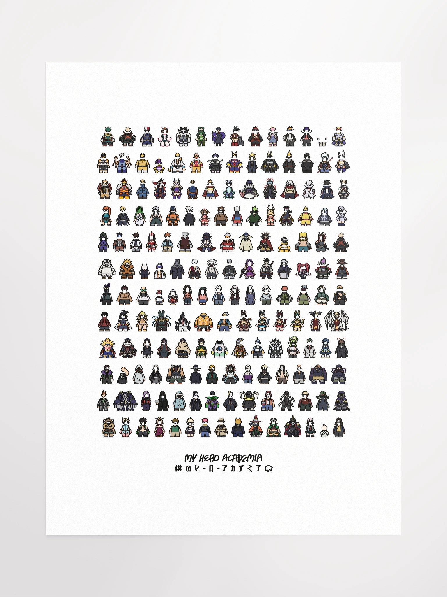 My Hero Academia Poster Digital Download product image (1)