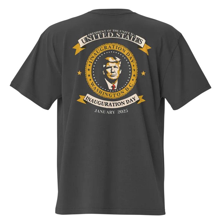 Trump Inauguration Day Ceremony Men's Oversized Tee product image (2)