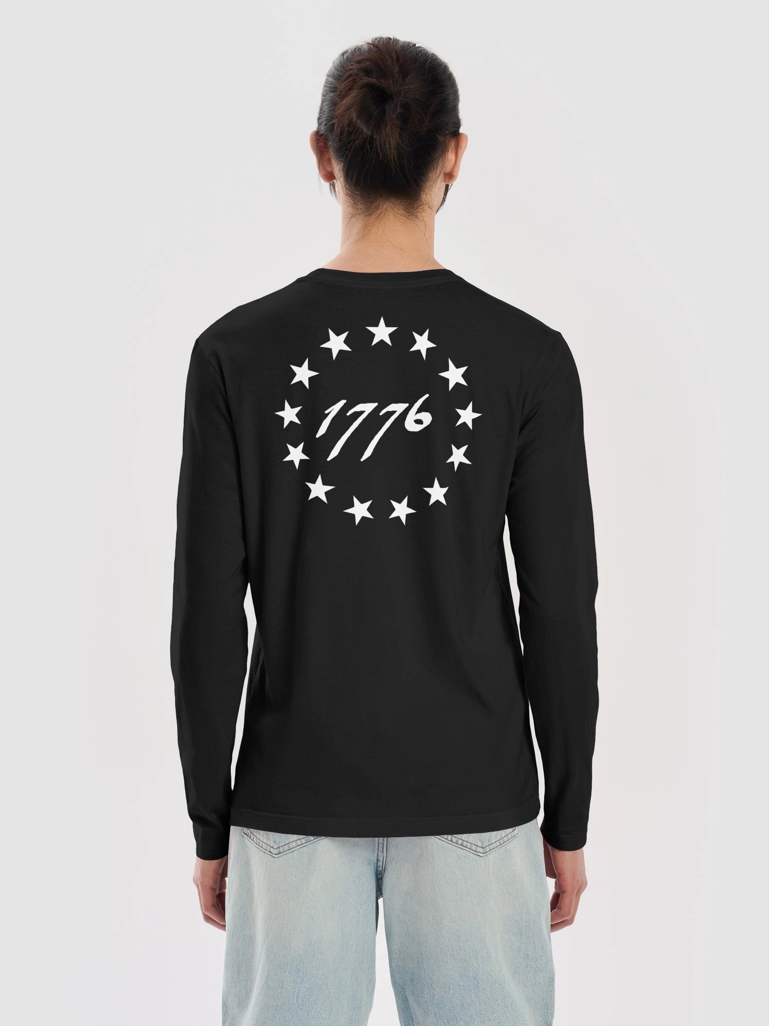 The “1776" Cotton Long Sleeve T-Shirt product image (11)