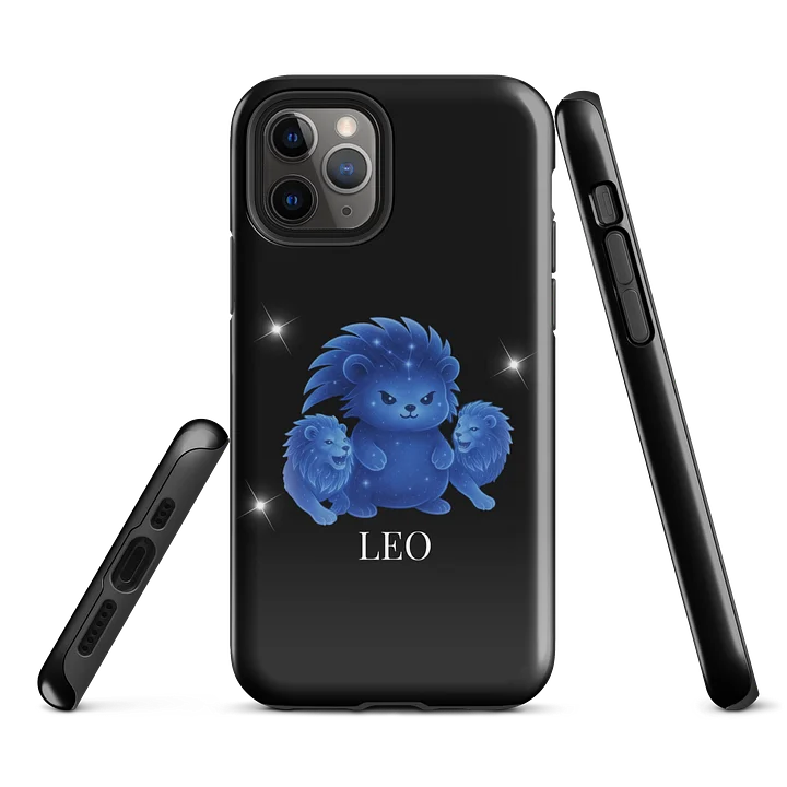 Zodiac hedgie Leo iPhone phone case product image (1)