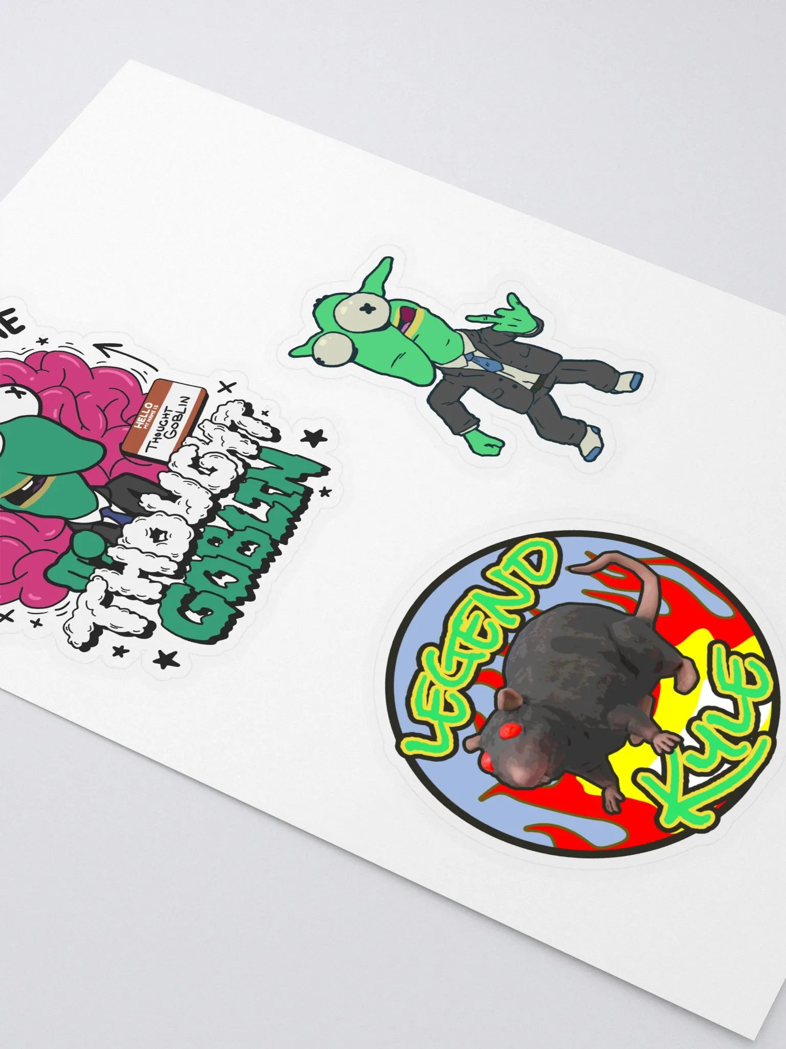 Goblin Combo Sticker Sheet product image (2)