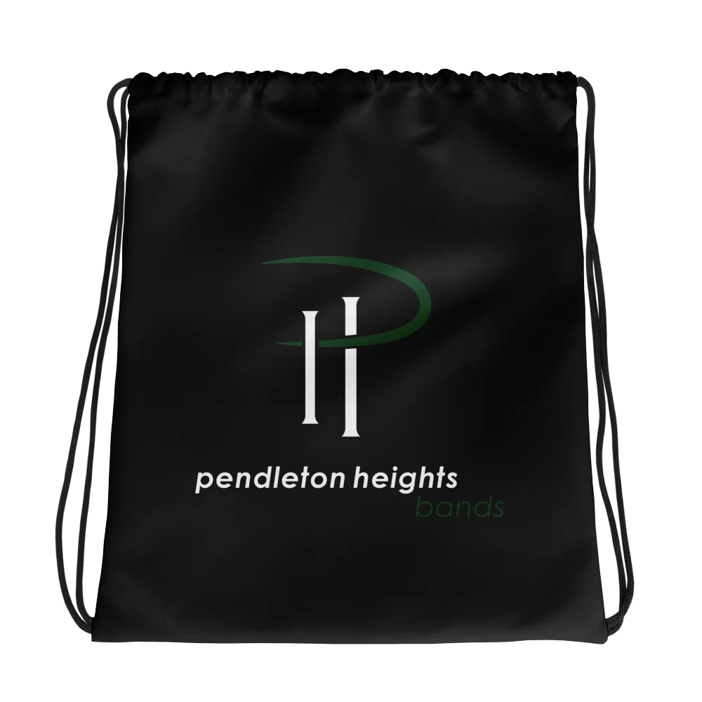 Pendleton Heights Bands Logo Drawstring Bag product image (1)