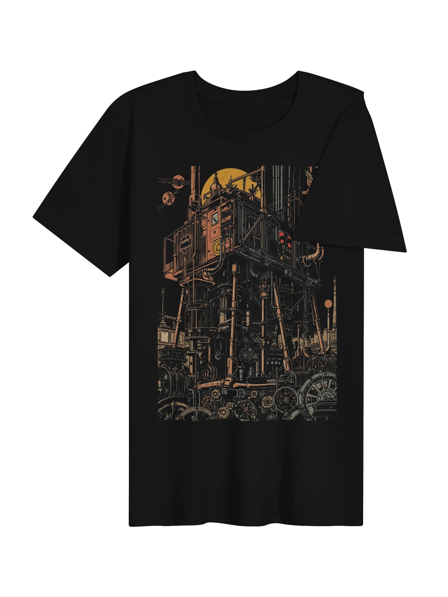 Industrial Sci-Fi Tower Lightweight T-Shirt product image (7)